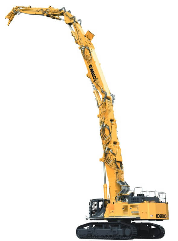 KOBELCO SK1300D LC スパイラルブームバージョン KOBELCO Demolition Excavator SK1300DLC-11 | KOBELCO USA